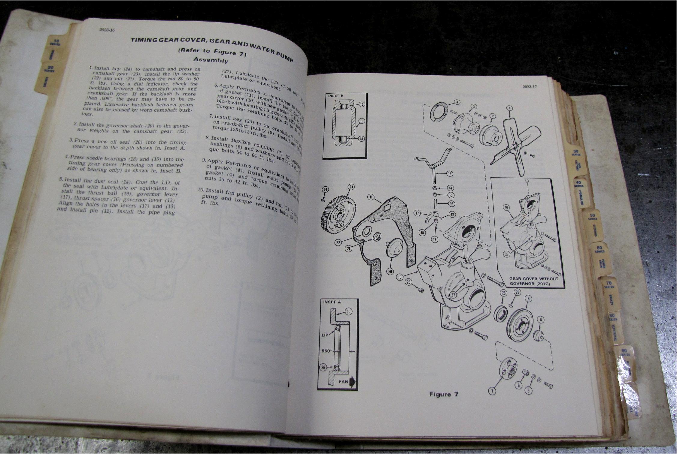 Case 580CK Shop Manual used tractor part