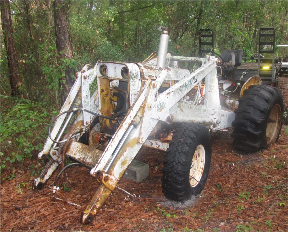 1966 - 1971 Case 580CK parts tractor at Lakeland Tractor