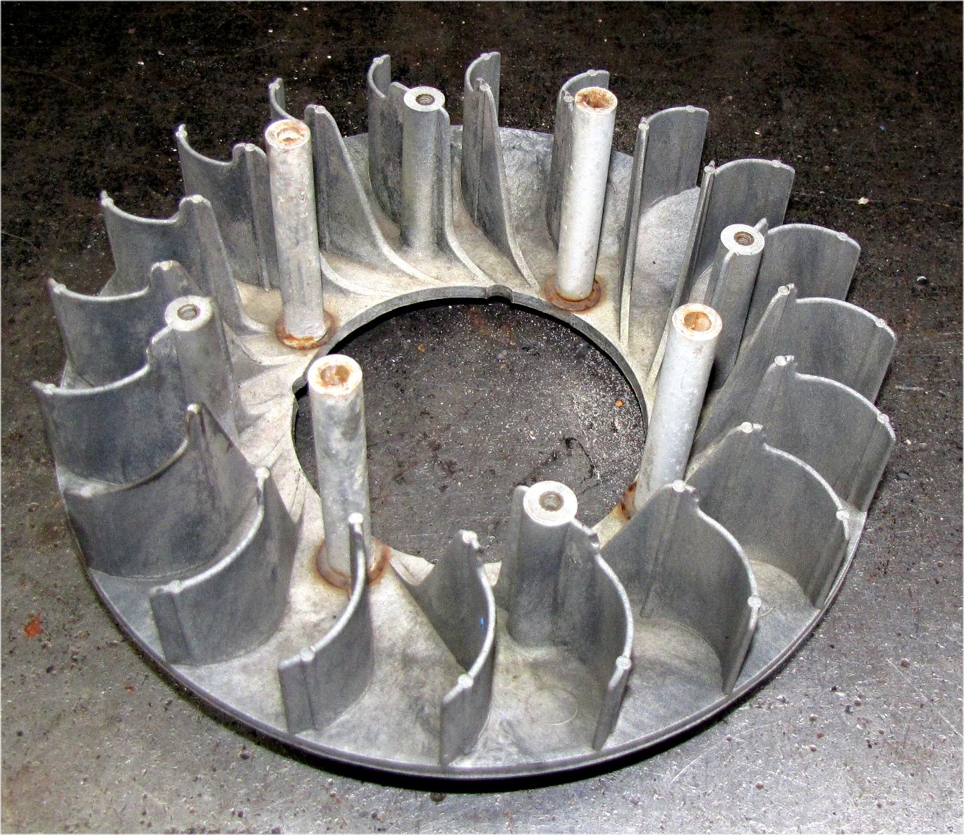 unknown Dixie Chopper FX2500 Gas Flywheel Fan used tractor part
