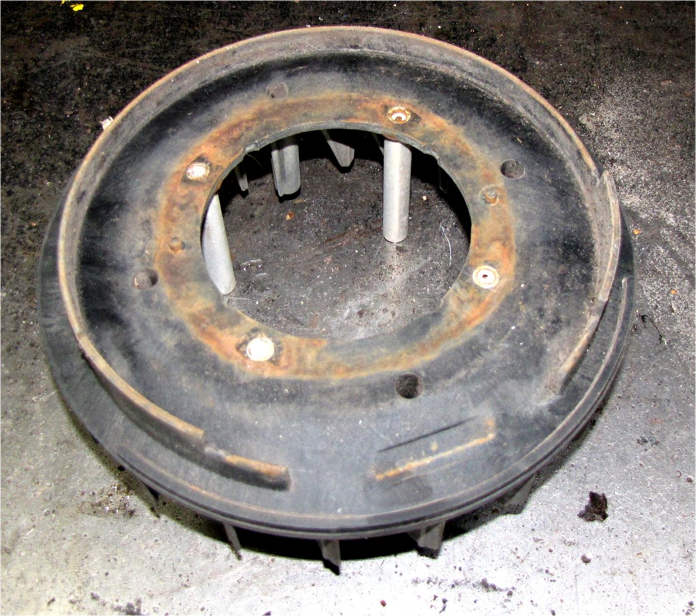 unknown Dixie Chopper FX2500 Gas Flywheel Fan used tractor part