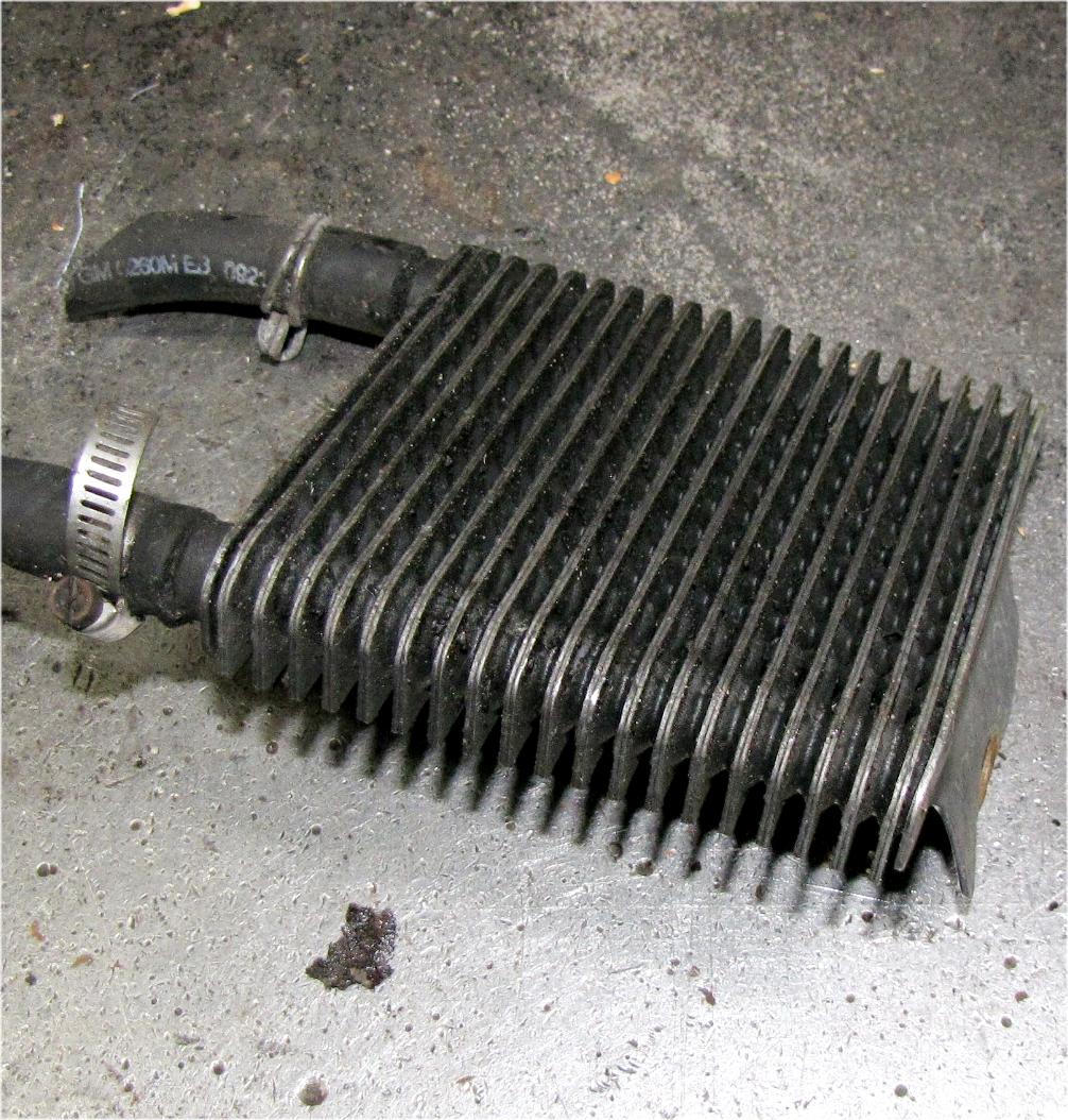 unknown Dixie Chopper FX2500 Gas Oil Cooler used tractor part