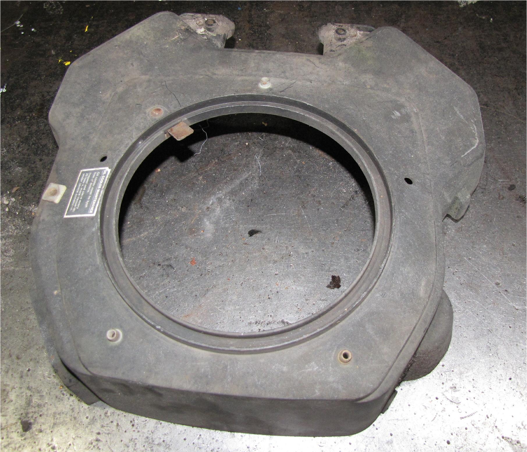 unknown Dixie Chopper FX2500 Gas Engine Shroud used tractor part