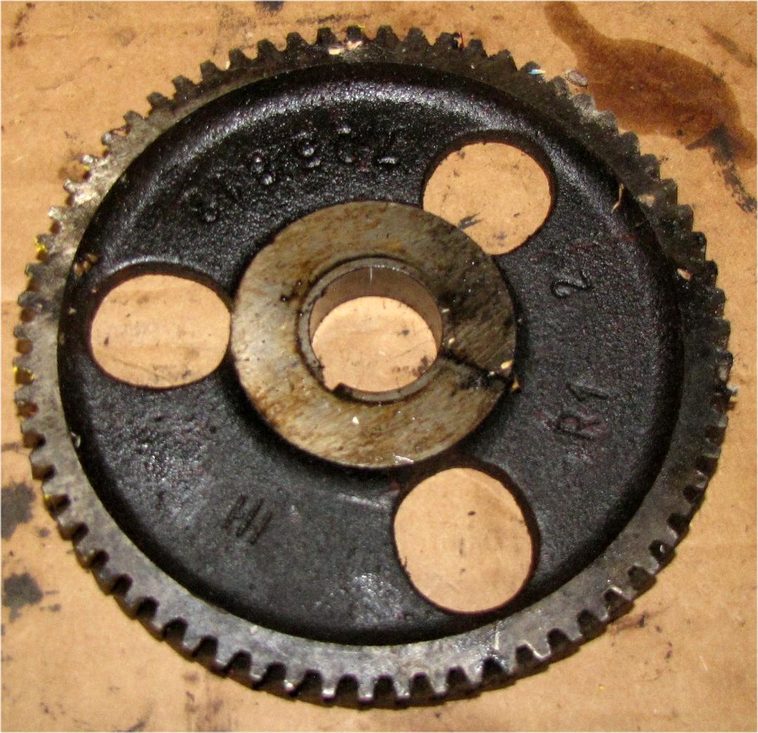 1960 Case International Harvester B275 Diesel Camshaft Gear used tractor part