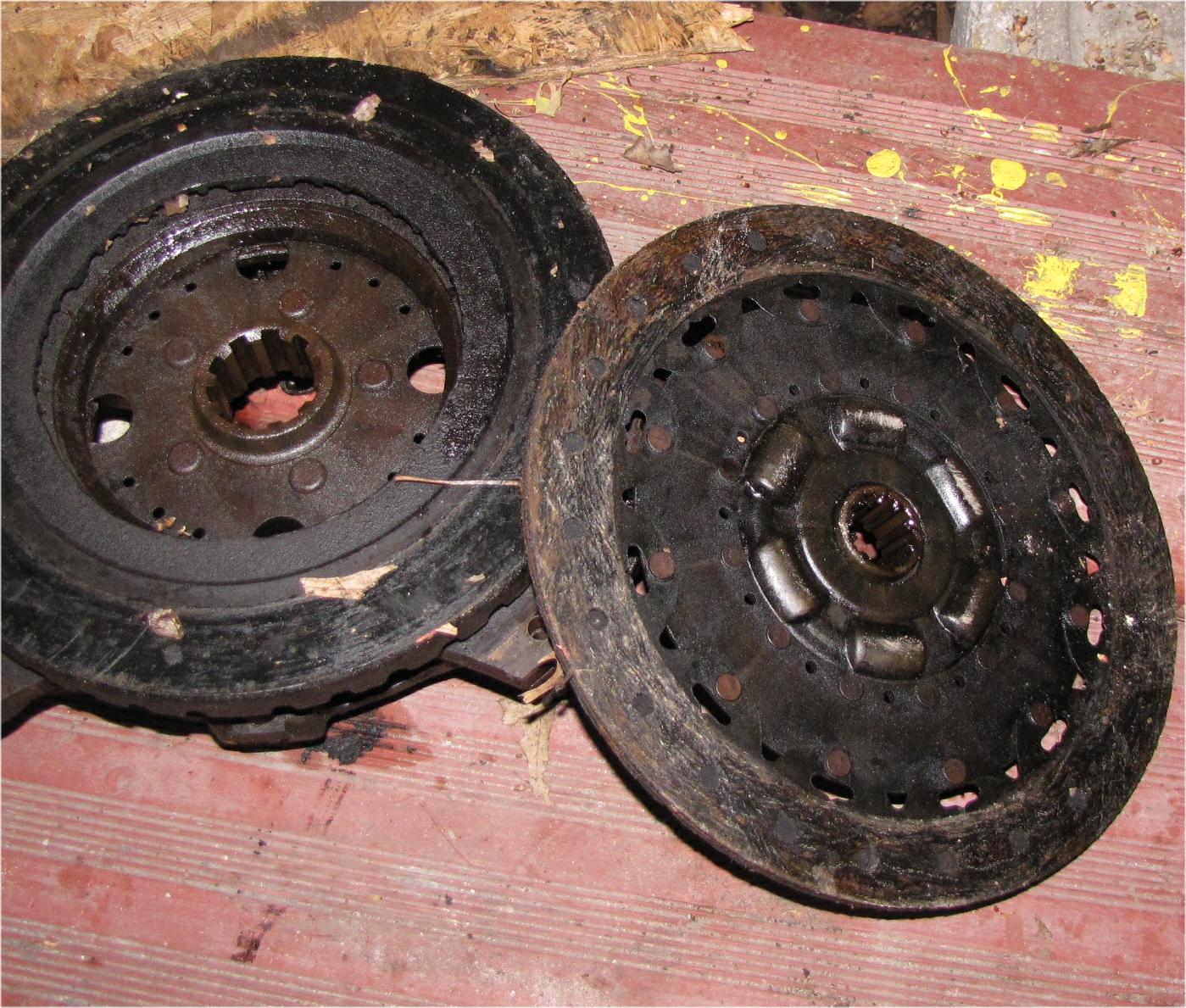 1960 Case International Harvester B275 Diesel Double Clutch Assembly used tractor part