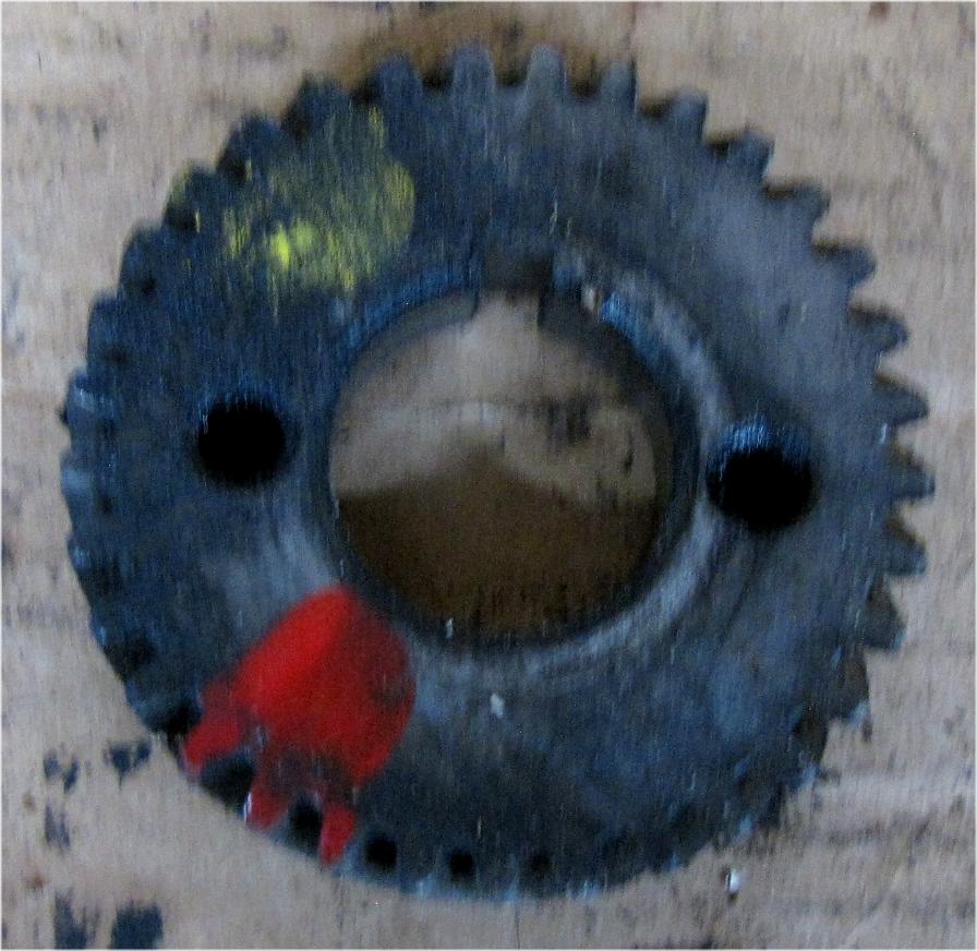 1960 Case International Harvester B275 Diesel Crank Shaft Gear used tractor part