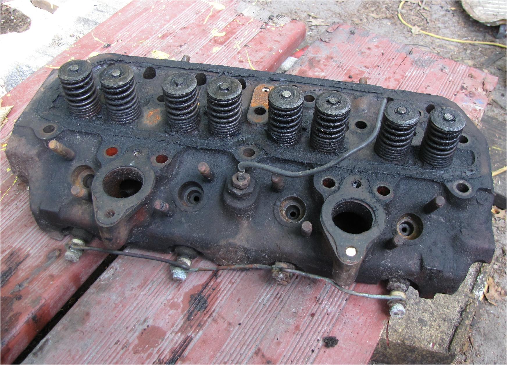 1960 Case International Harvester B275 Diesel Cylinder Head used tractor part