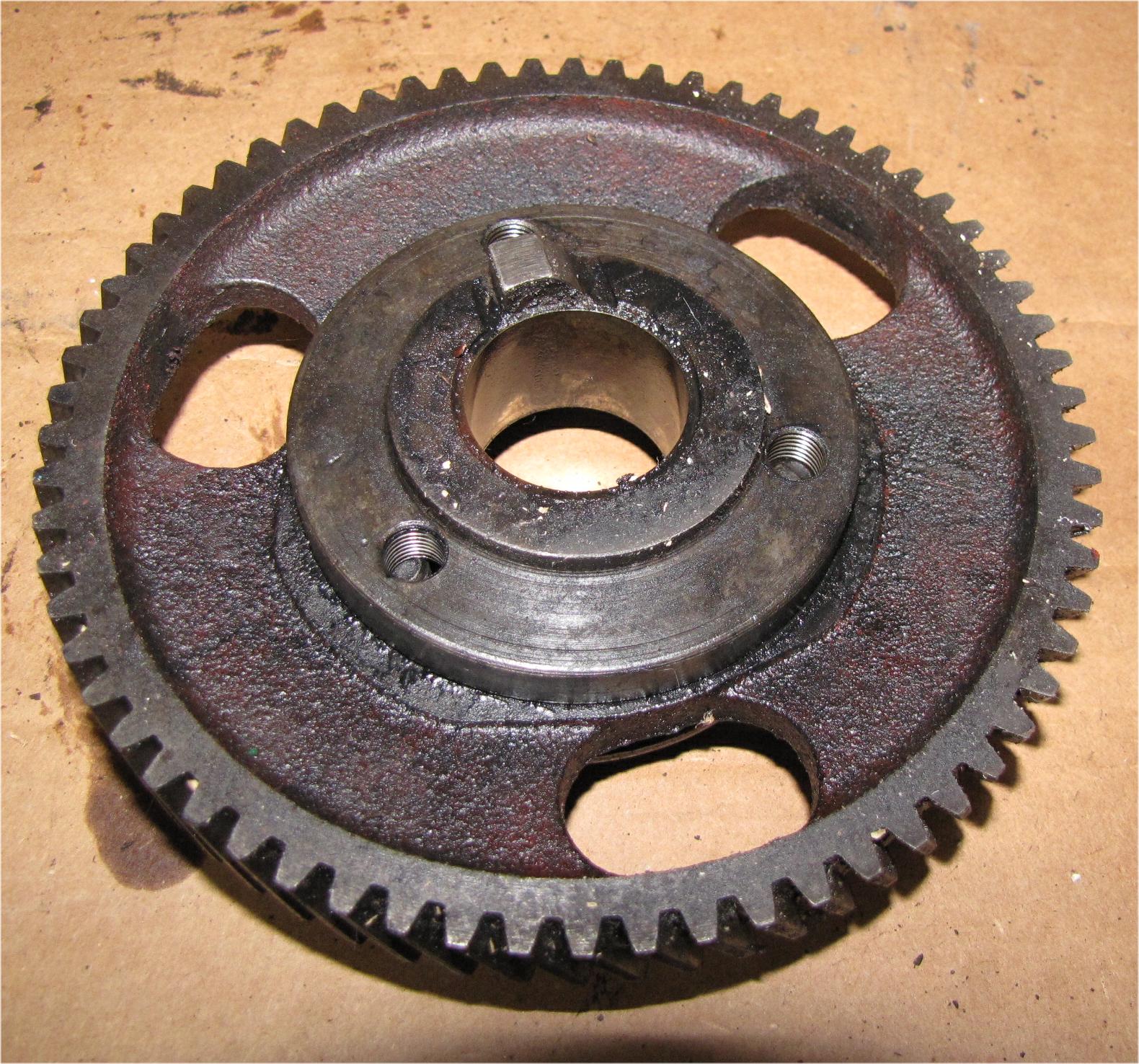 1960 Case International Harvester B275 Diesel Injection Pump Drive Gear used tractor part