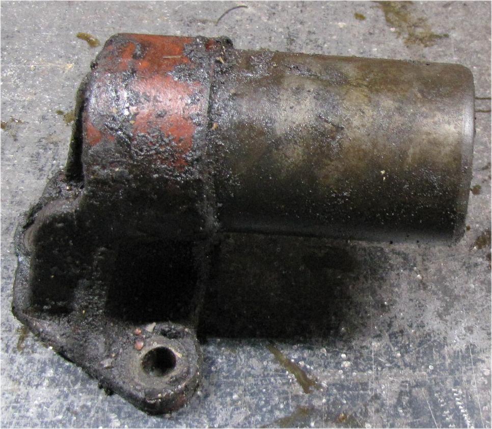 1960 Case International Harvester B275 Diesel Small Transmission Input Shaft Holder used tractor part