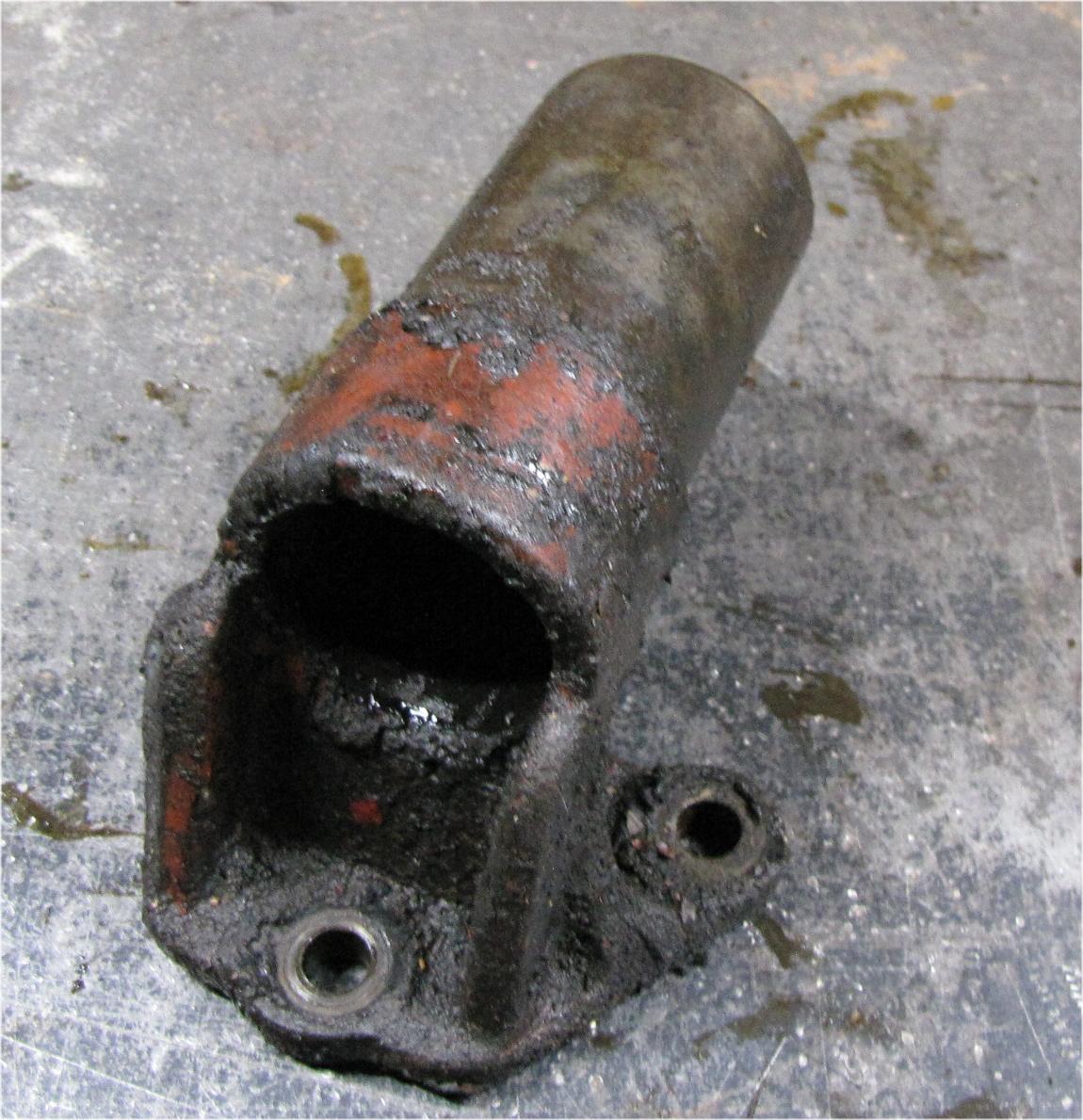 1960 Case International Harvester B275 Diesel Small Transmission Input Shaft Holder used tractor part