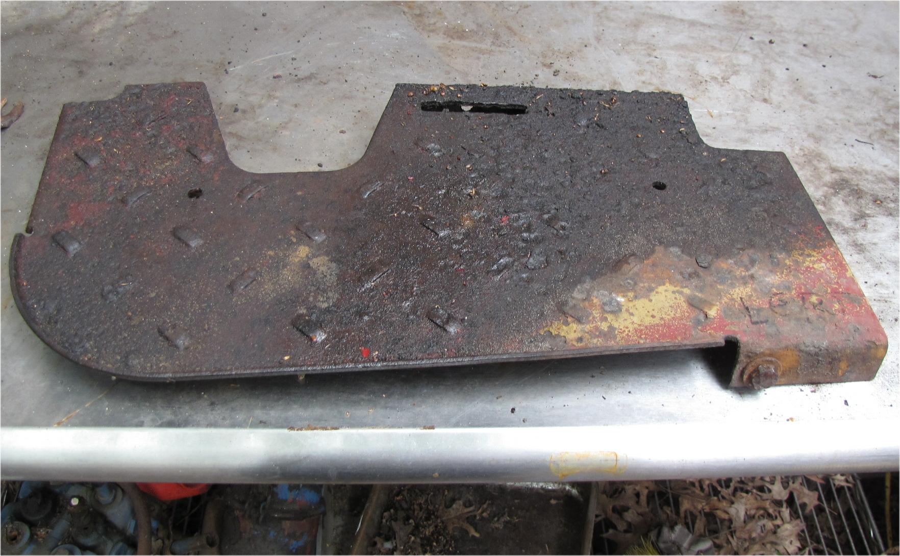 1960 Case International Harvester B275 Diesel Left Footrest OEM running board used tractor part