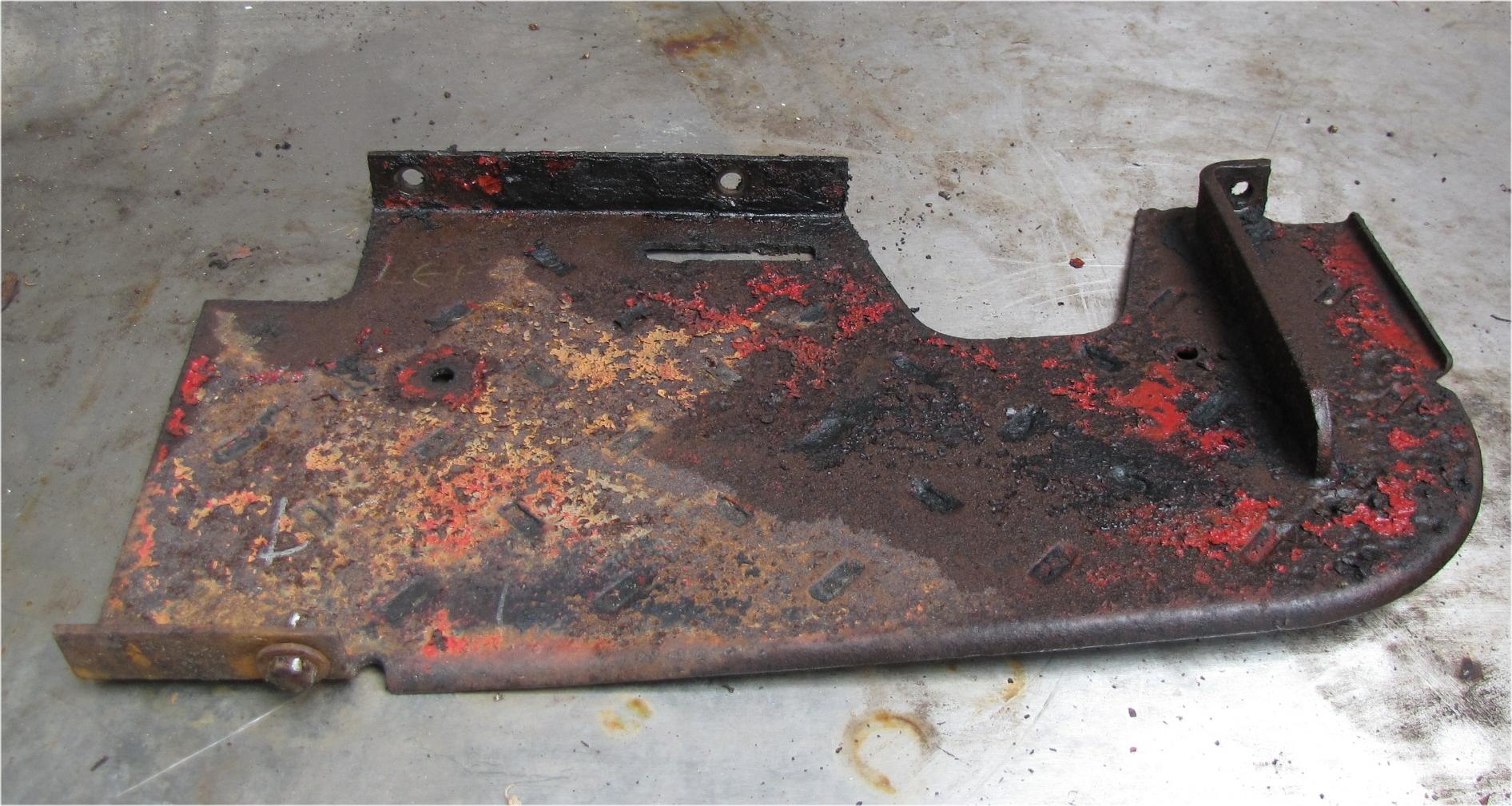 1960 Case International Harvester B275 Diesel Left Footrest OEM running board used tractor part