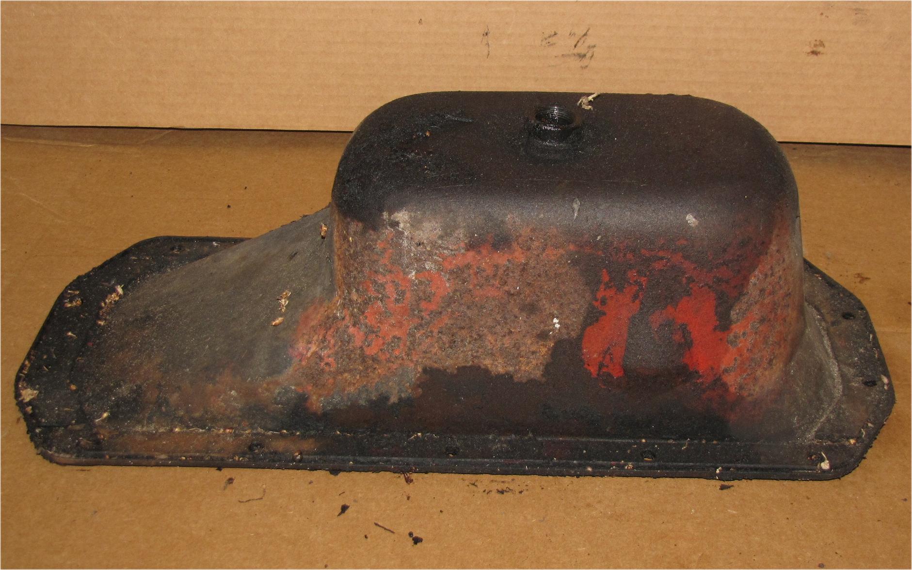 1960 Case International Harvester B275 Diesel Engine Oil Pan used tractor part