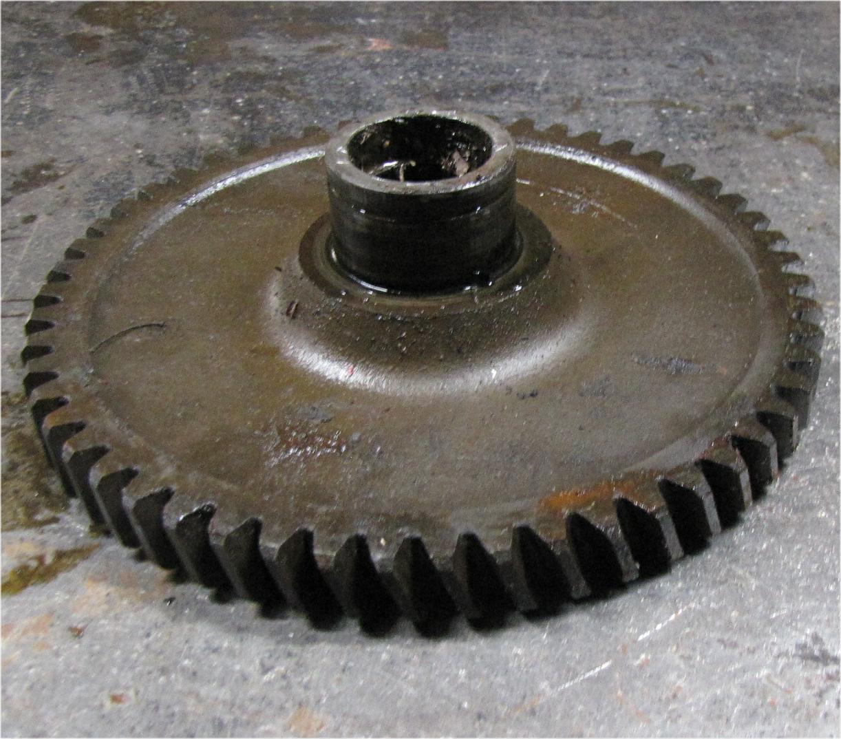 1960 Case International Harvester B275 Diesel PTO Shaft Drive Gear used tractor part