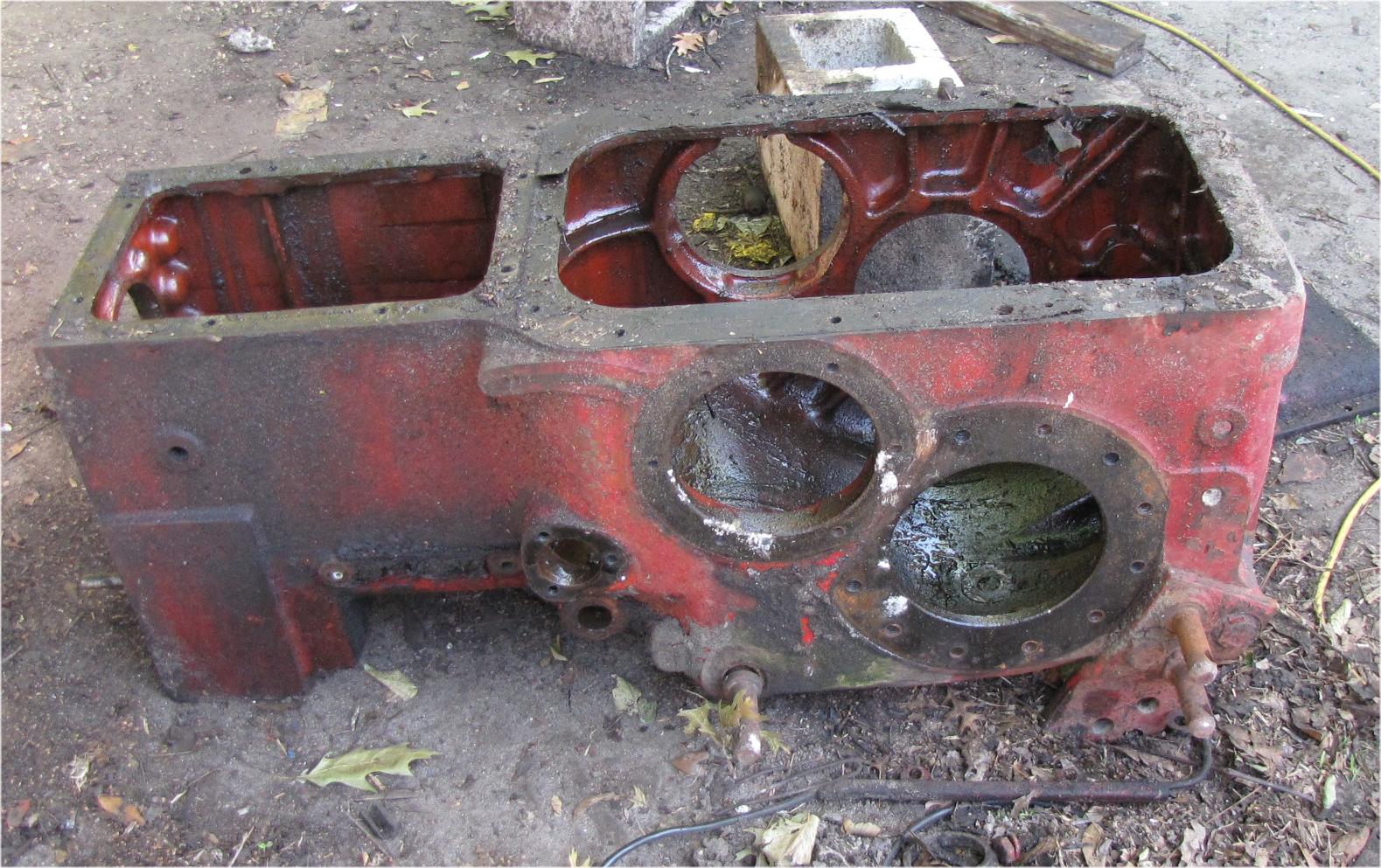 1960 Case International Harvester B275 Diesel Rear End Housing used tractor part