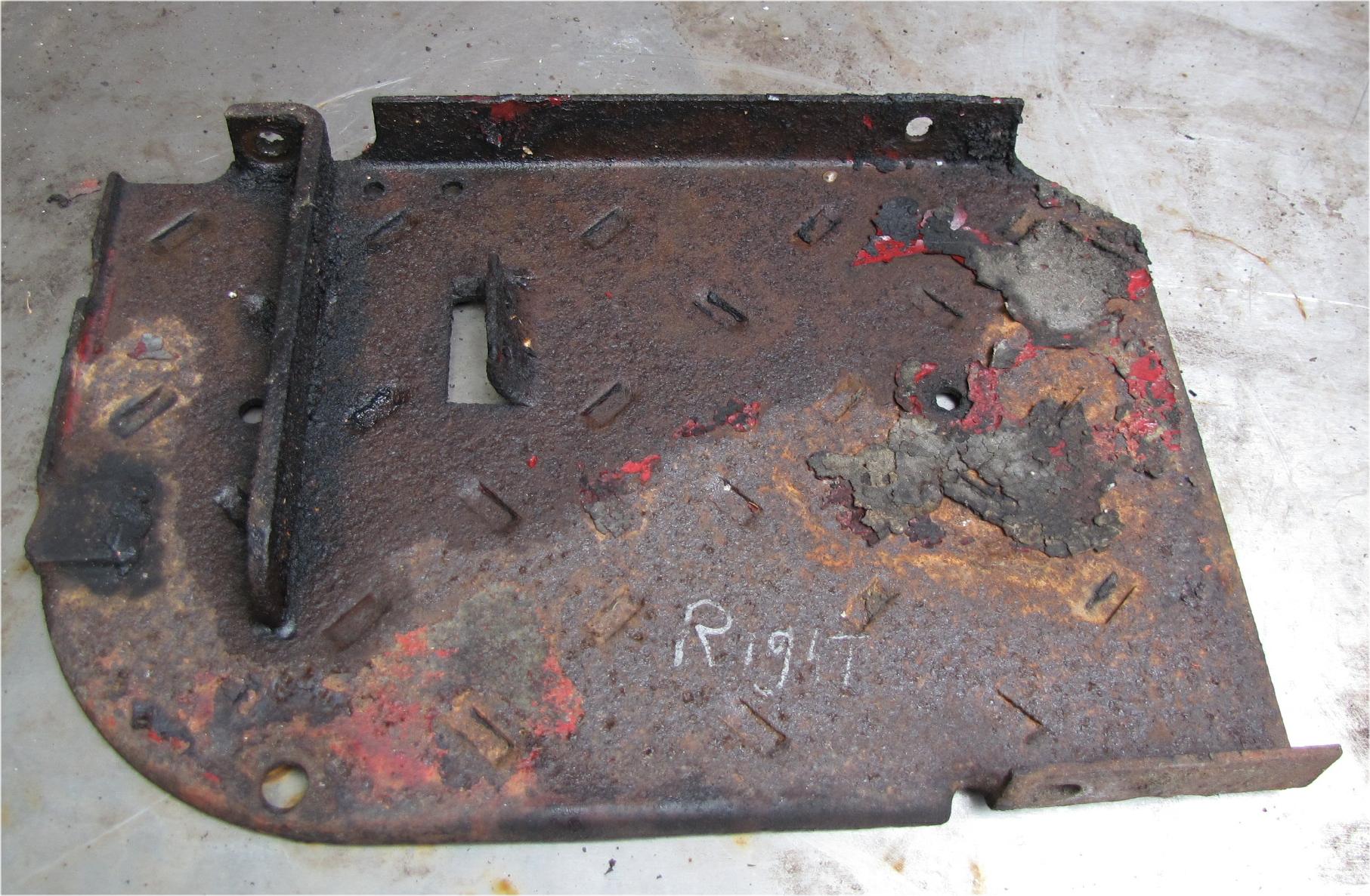 1960 Case International Harvester B275 Diesel Right Footrest OEM running board used tractor part