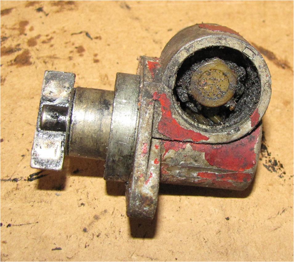 1960 Case International Harvester B275 Diesel Tachometer Cable Drive used tractor part