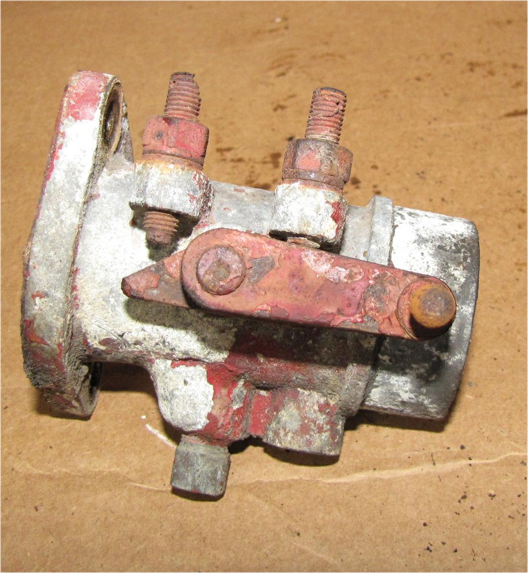 1960 Case International Harvester B275 Diesel Throttle Body Air Flow Control used tractor part