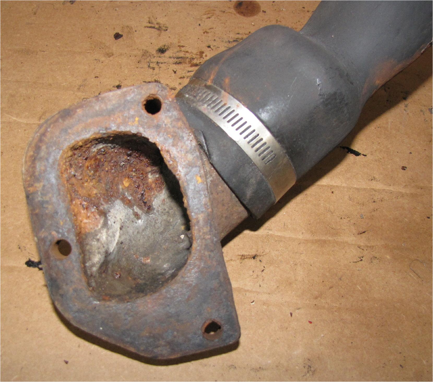 1960 Case International Harvester B275 Diesel Water Neck used tractor part