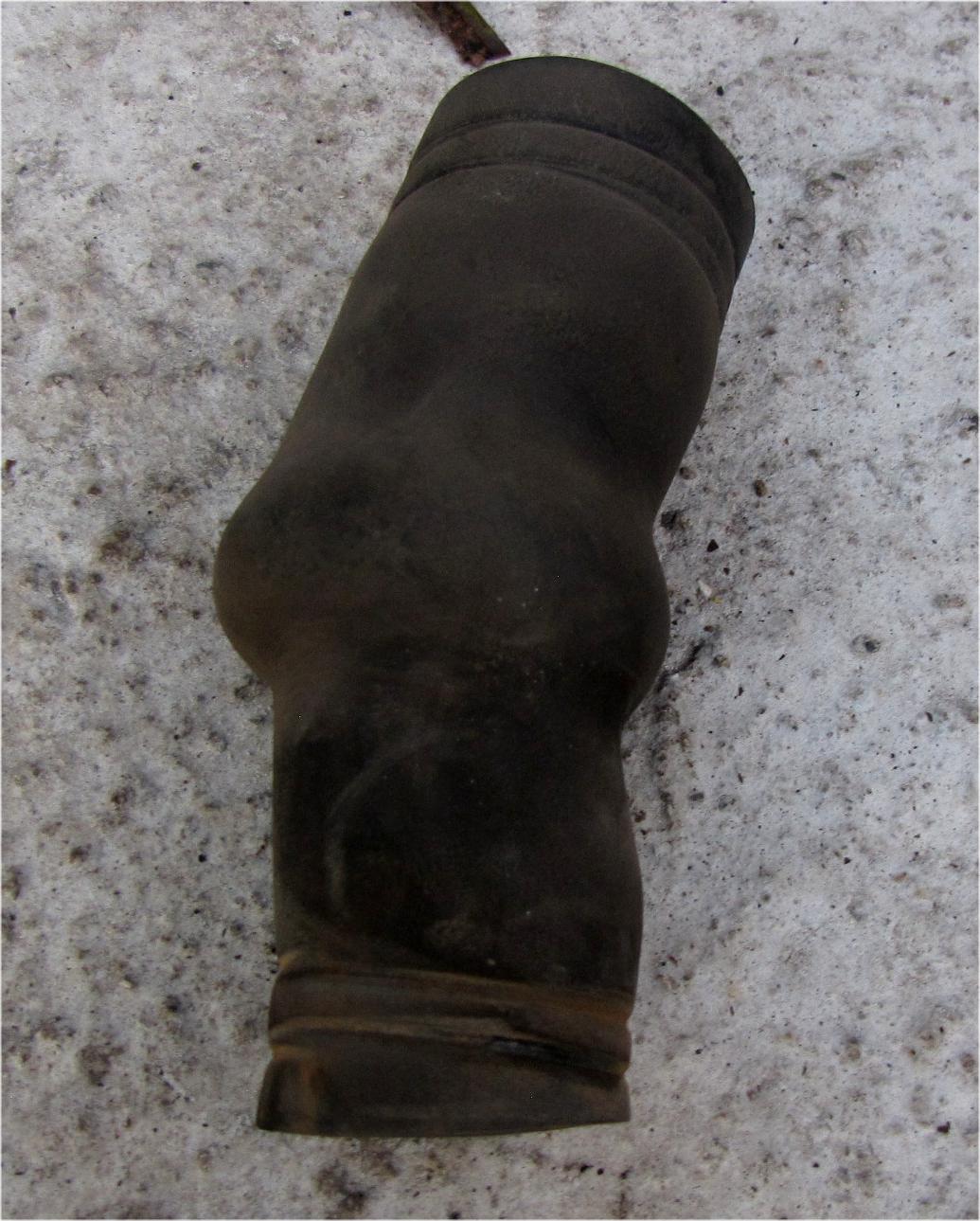 unknown Mitsubishi mt210 Diesel tractor Air Cleaner to Intake hose used tractor part