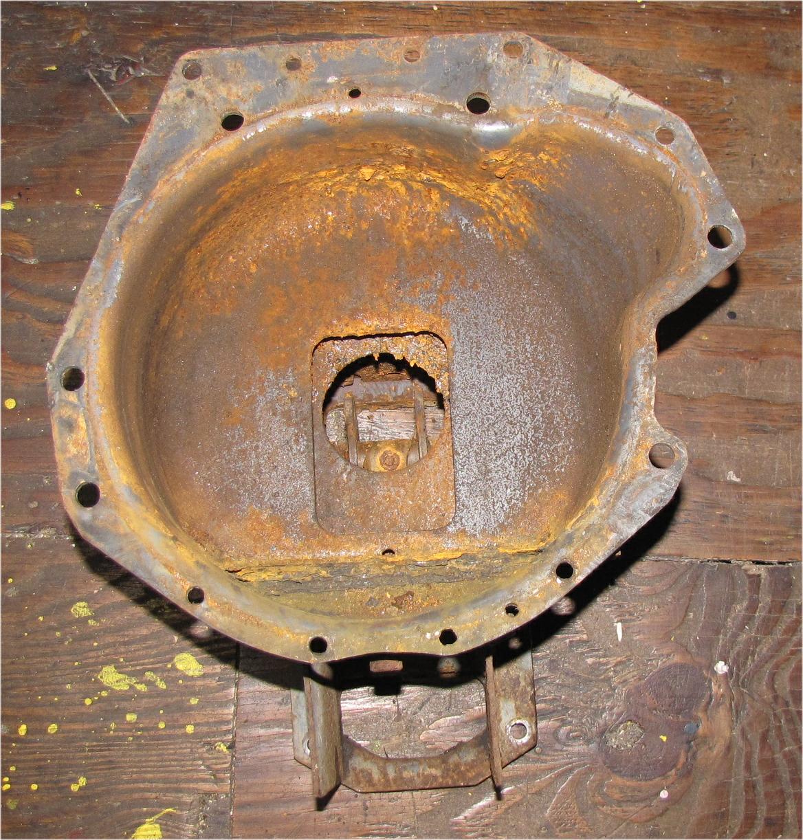 unknown Mitsubishi mt210 Diesel Transmission Bell Housing used tractor part