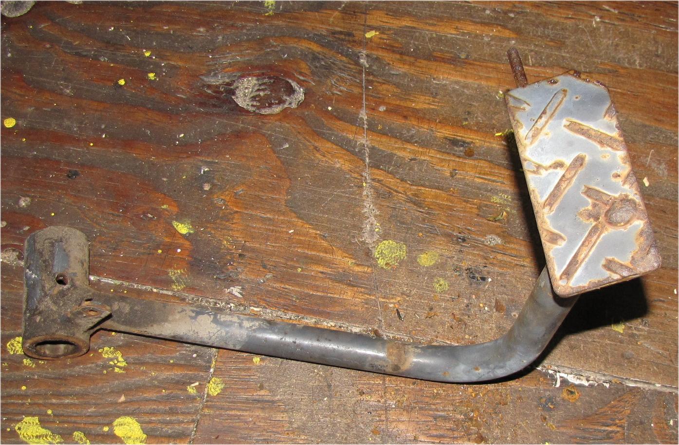 unknown Mitsubishi mt210 Diesel Left Brake Pedal used tractor part