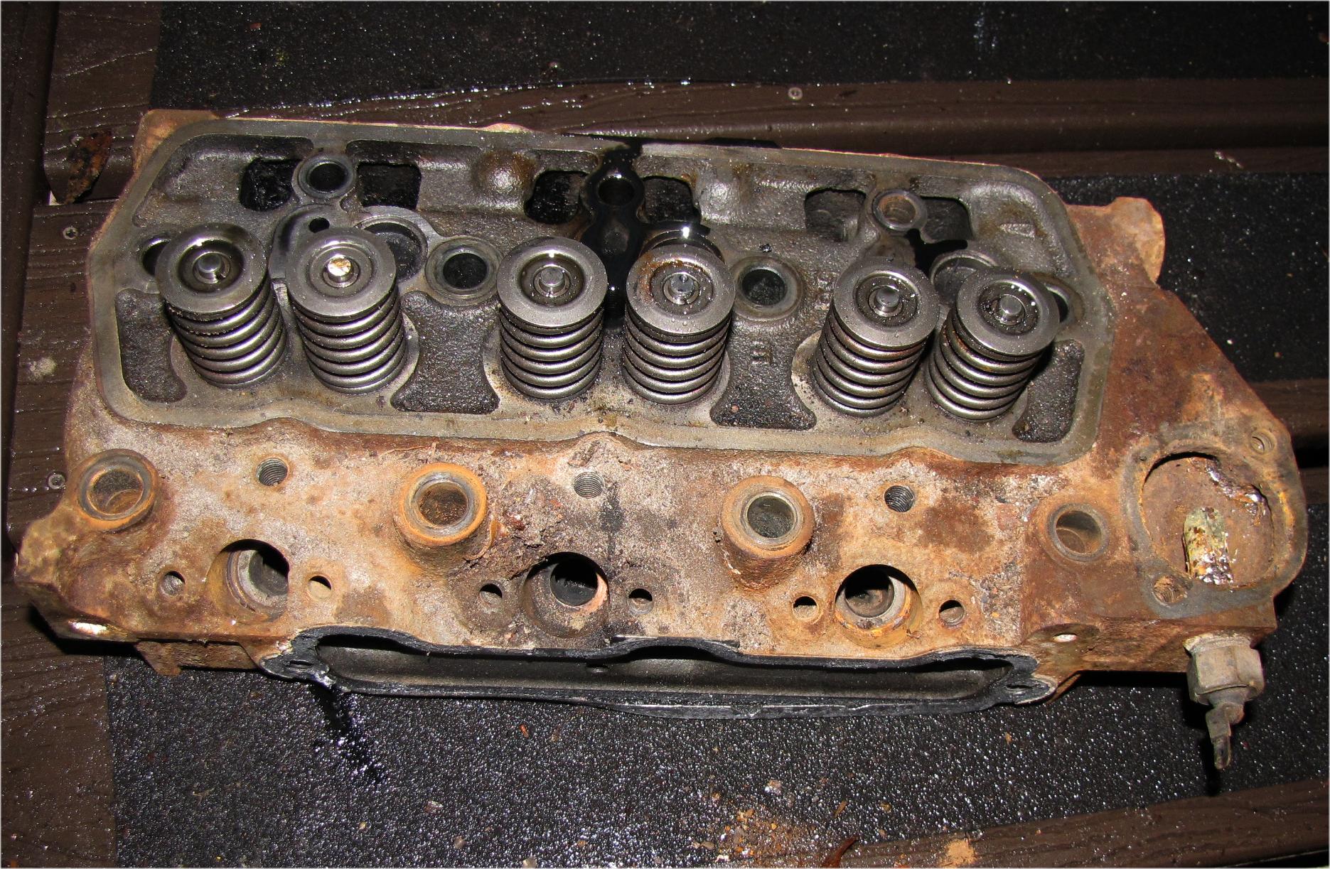 unknown Mitsubishi mt210 Diesel Cylinder Head used tractor part