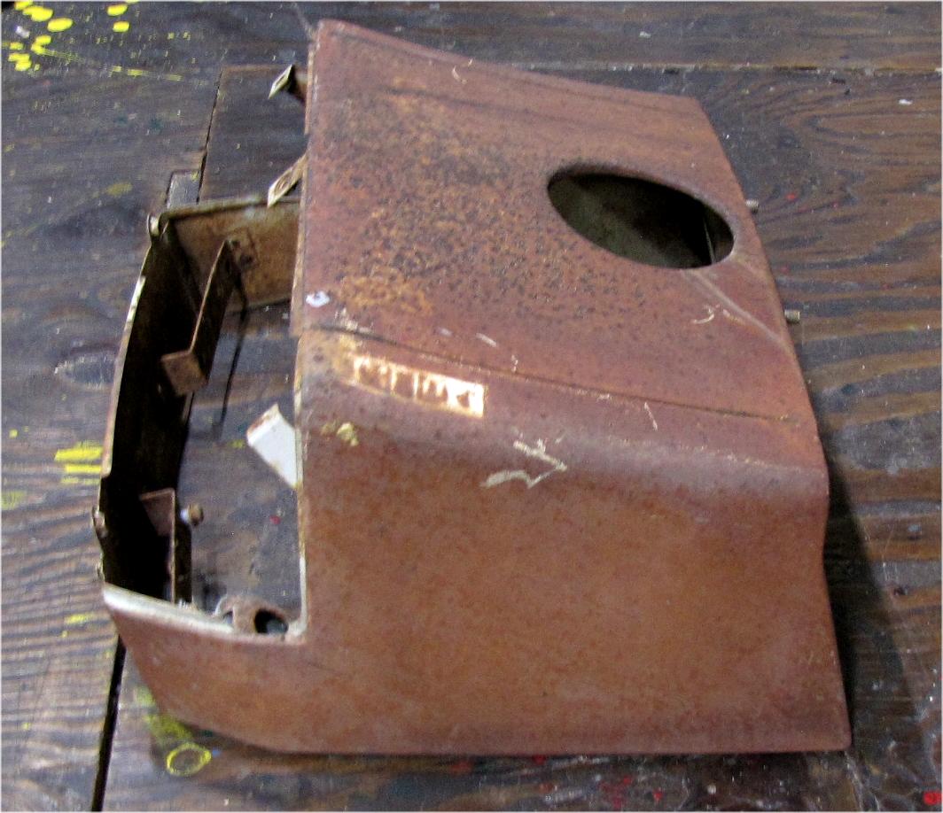 unknown Mitsubishi mt210 Diesel dash housing sheet metal used tractor part
