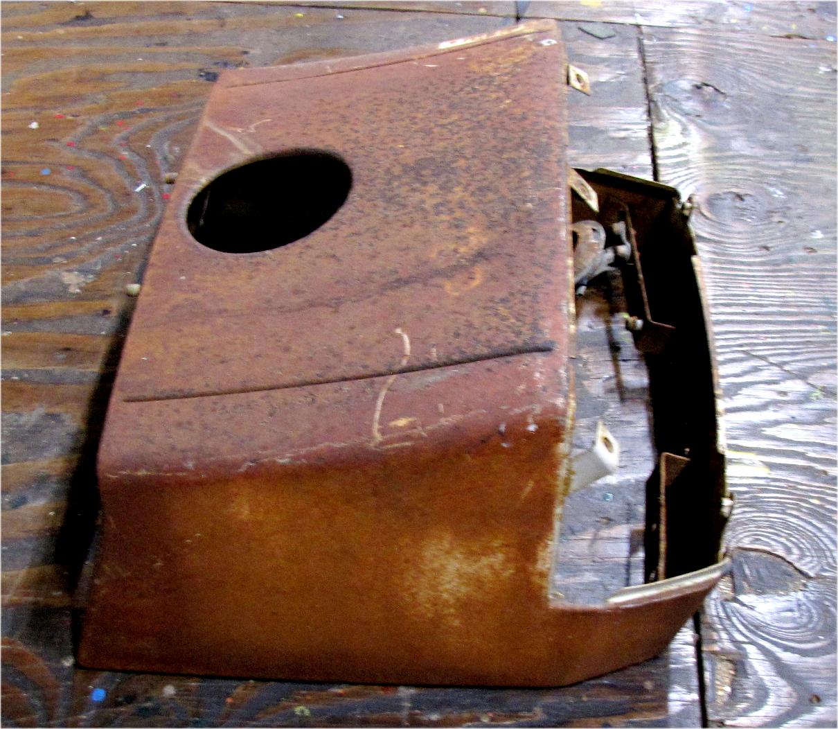 unknown Mitsubishi mt210 Diesel dash housing sheet metal used tractor part