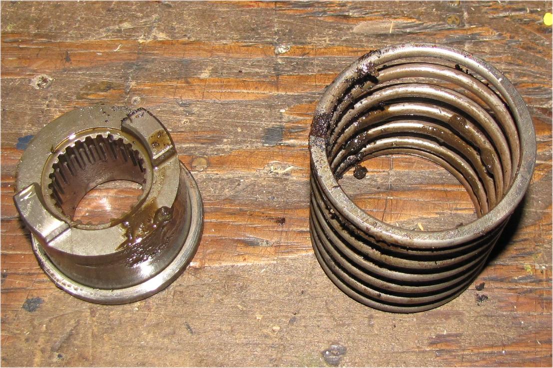 unknown Mitsubishi mt210 Diesel Differential Lock Gear and Spring used tractor part