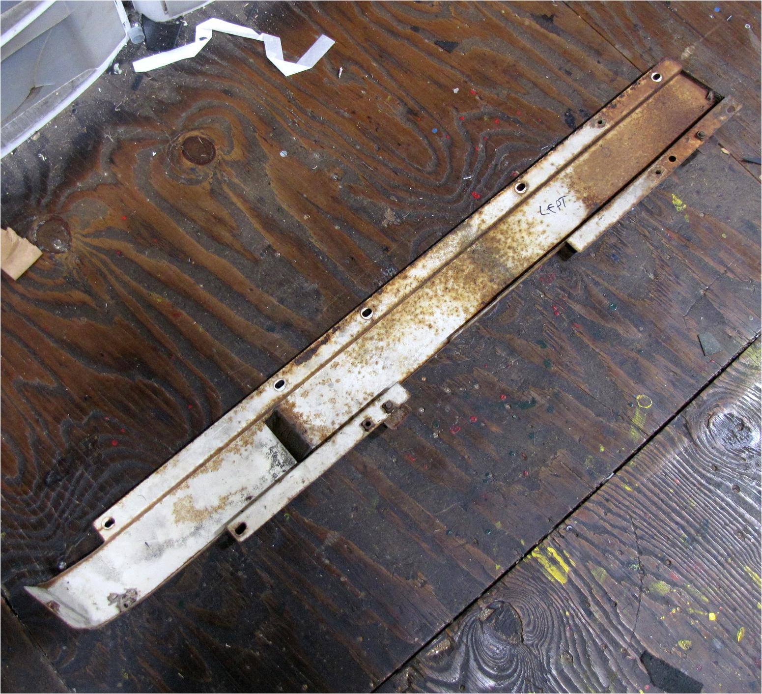 unknown Mitsubishi mt210 Diesel Left Lower Hood Panel sheet metal used tractor part