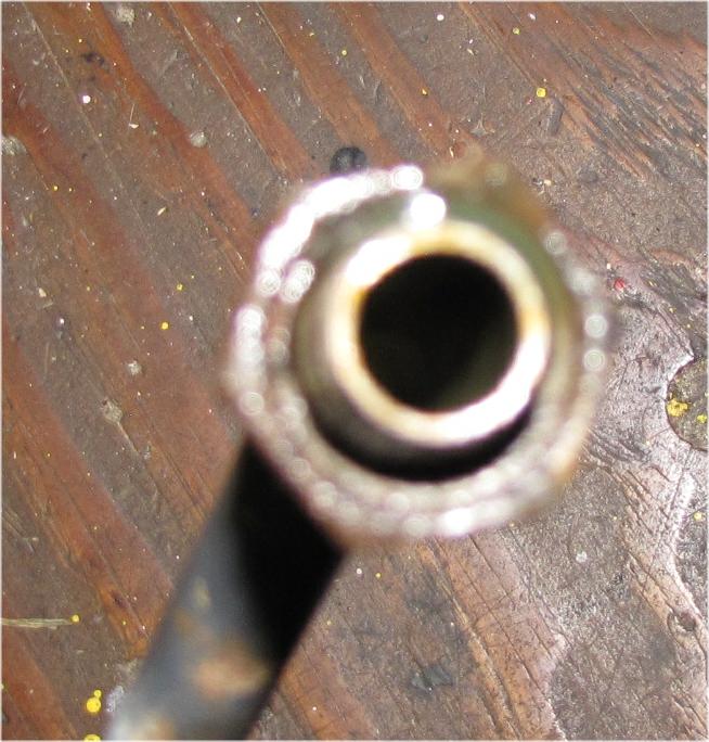 unknown Mitsubishi mt210 Diesel Hydraulic Line / tube Steering box to transmission left used tractor part