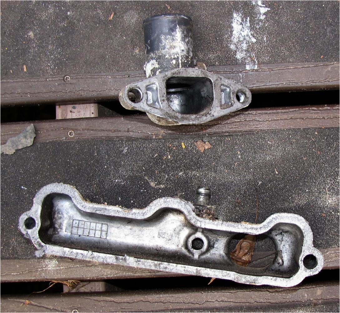 unknown Mitsubishi mt210 Diesel Intake Manifold with inlet used tractor part