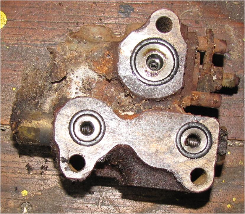 unknown Mitsubishi mt210 Diesel Hydraulic Valve block for 3 point lift 3pt used tractor part