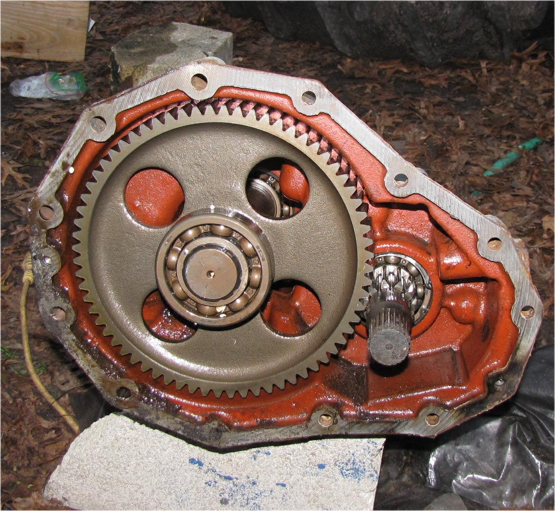 unknown Mitsubishi mt210 Diesel Left Rear Axle Housing with Axle, bearings, and Gears used tractor part