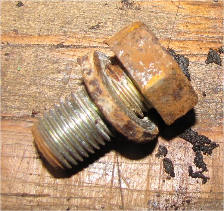 unknown Mitsubishi mt210 Diesel Rear Wheel Lug Bolt used tractor part