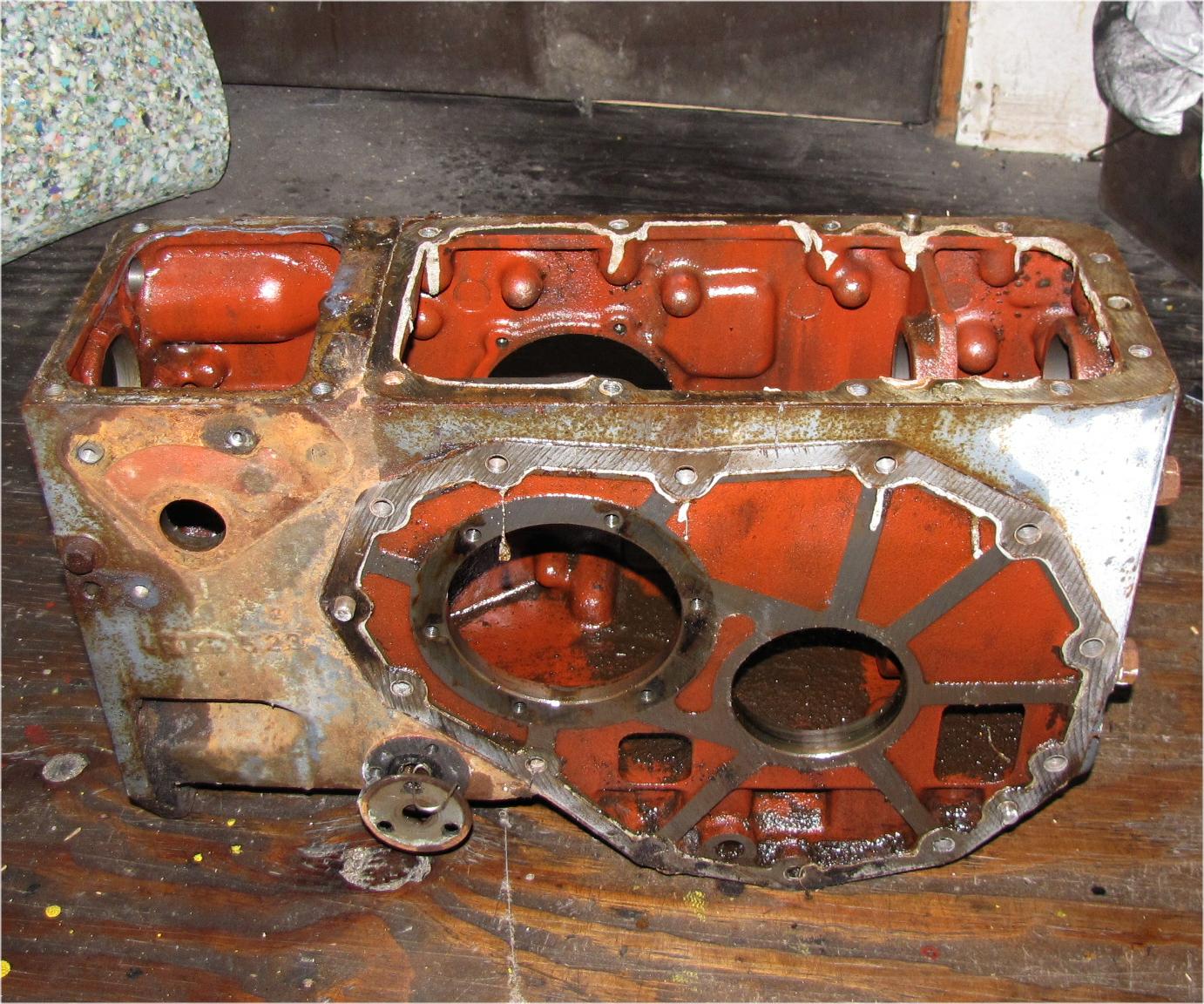 unknown Mitsubishi mt210 Diesel Rear End Housing used tractor part
