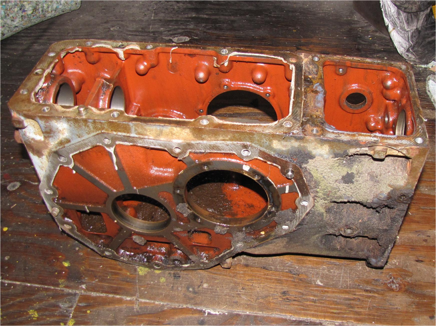 unknown Mitsubishi mt210 Diesel Rear End Housing used tractor part