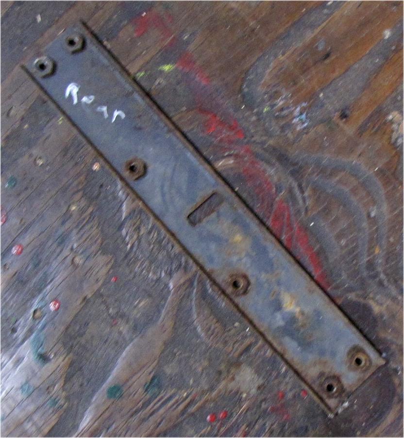 Mitsubishi MT210 tractor Rear hood cross member used tractor part