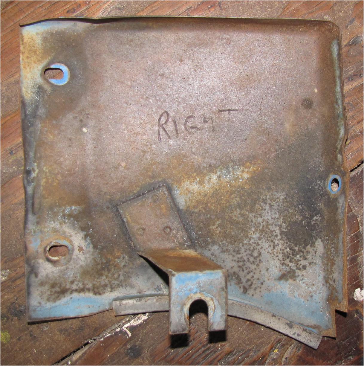 unknown Mitsubishi mt210 Diesel Right Footrest OEM running board used tractor part