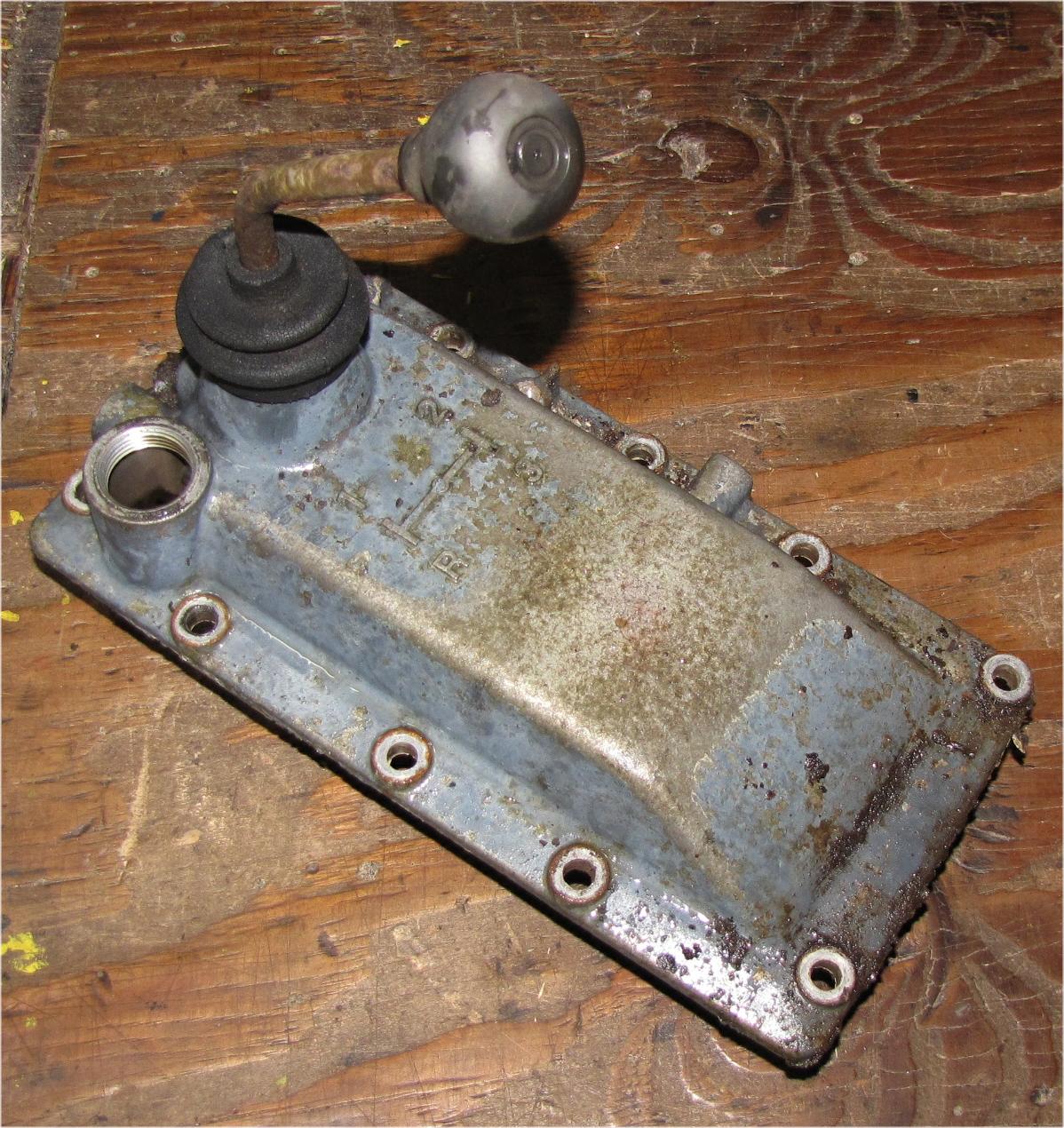 unknown Mitsubishi mt210 Diesel Transmission Cover with shifter and forks used tractor part