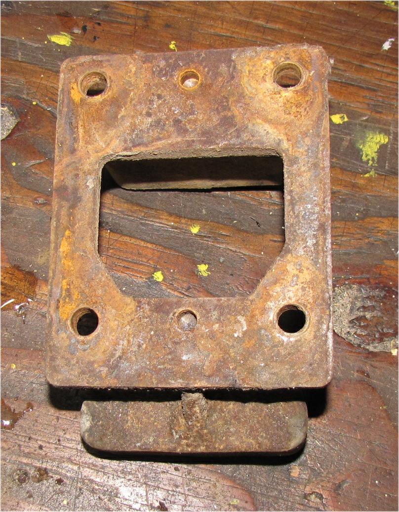 unknown Mitsubishi mt210 Diesel Steering box mounting bracket used tractor part