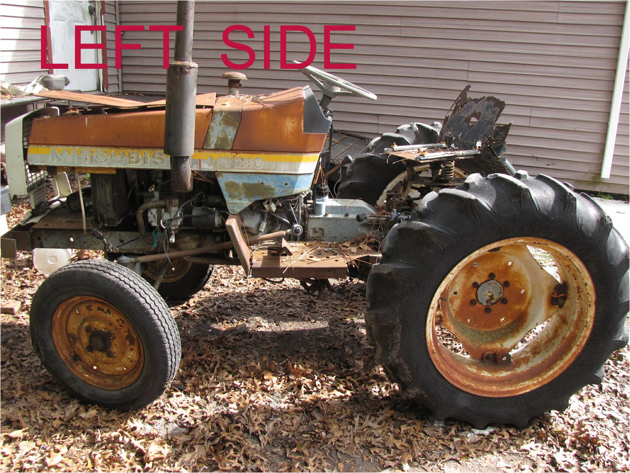 unknown Mitsubishi mt210 parts tractor at Lakeland Tractor