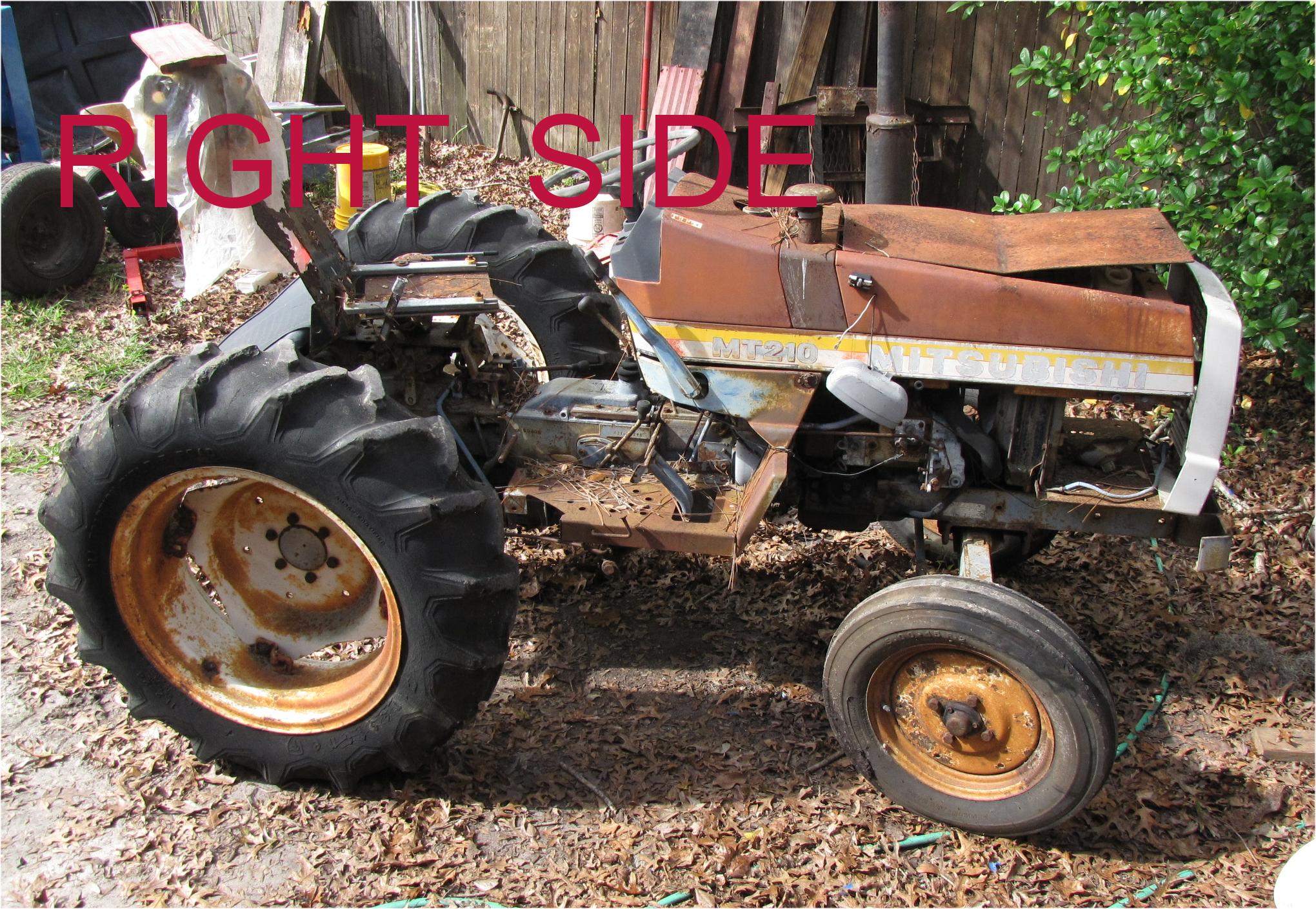 unknown Mitsubishi mt210 tractor parts photo 2
