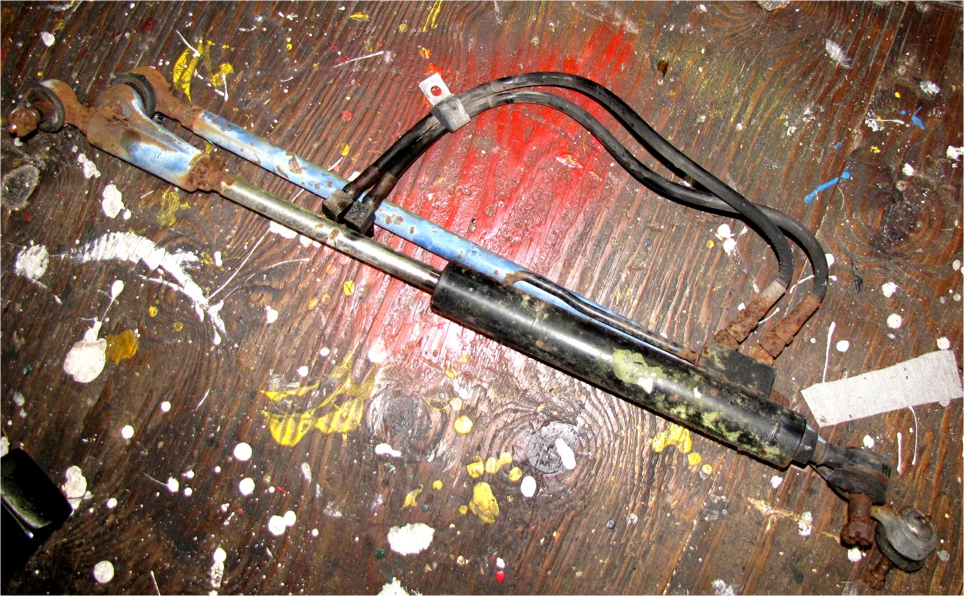 1978 - 1982 Mitsubishi mt750 Diesel Complete Power Steering System Kit Cylinder Valve Steering Box used tractor part