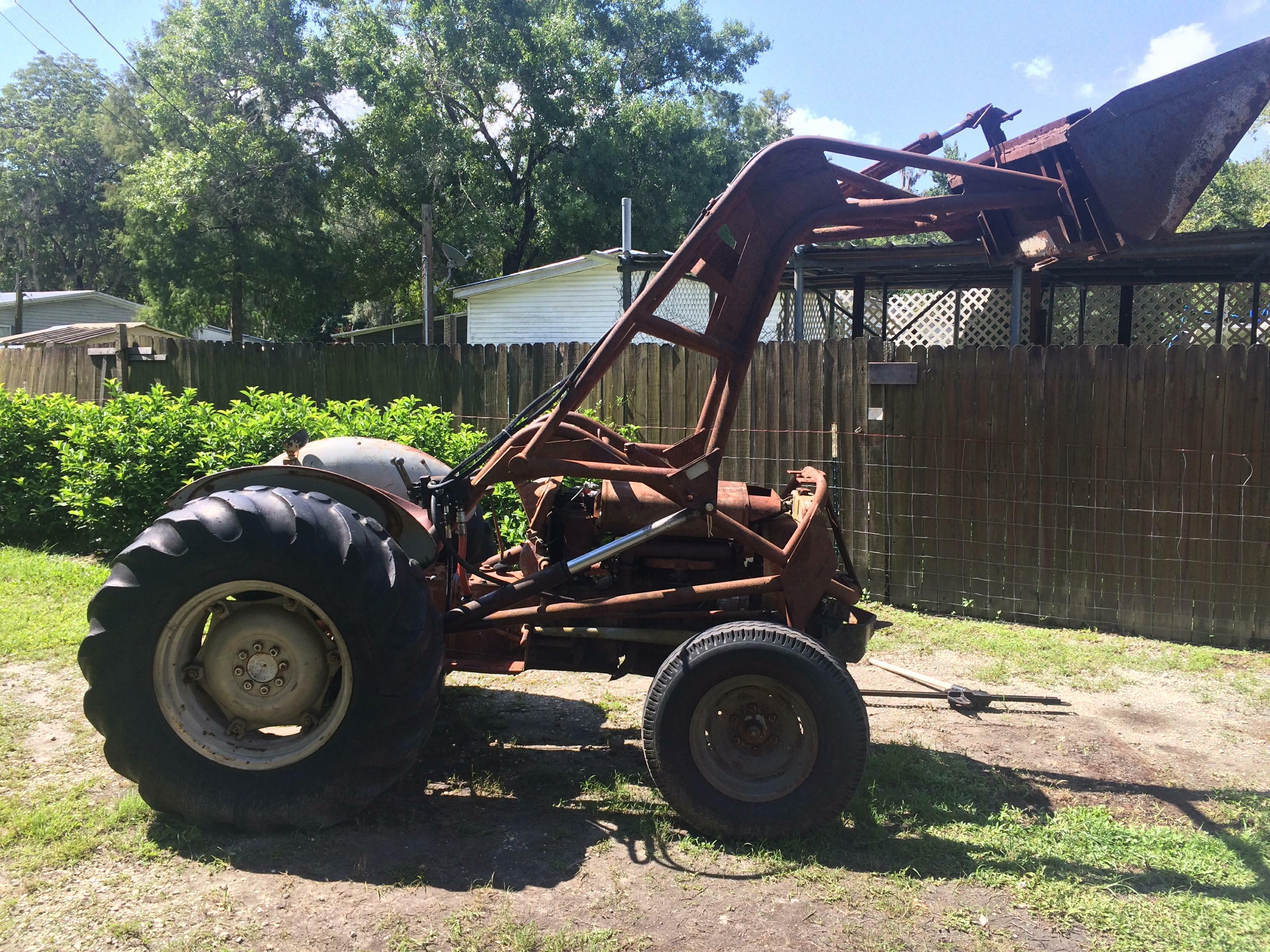 Before restoration tractor