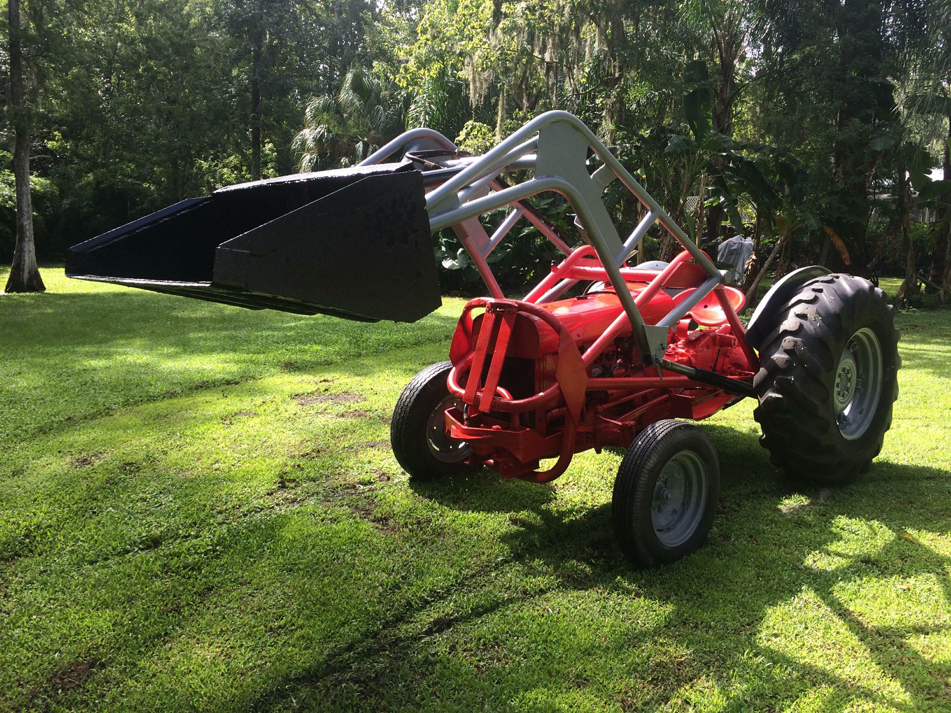 After restoration tractor
